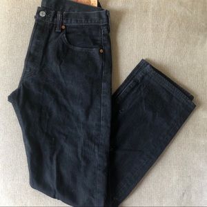 Levi’s men’s 501 black jeans